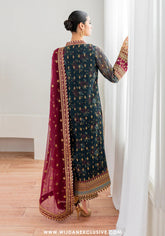 Baroque 3PC Unstitched Embroidered Chiffon Collection UF-689